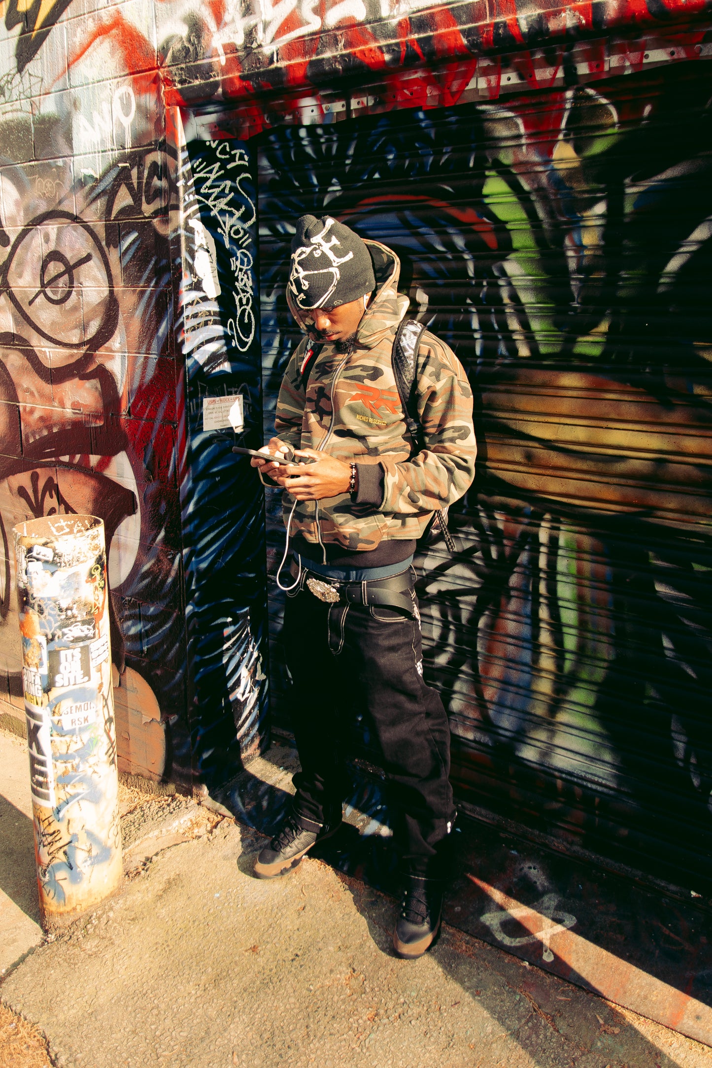 Red Logo Camo Jacket