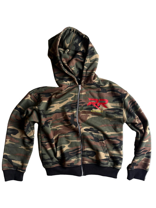 Red Logo Camo Jacket